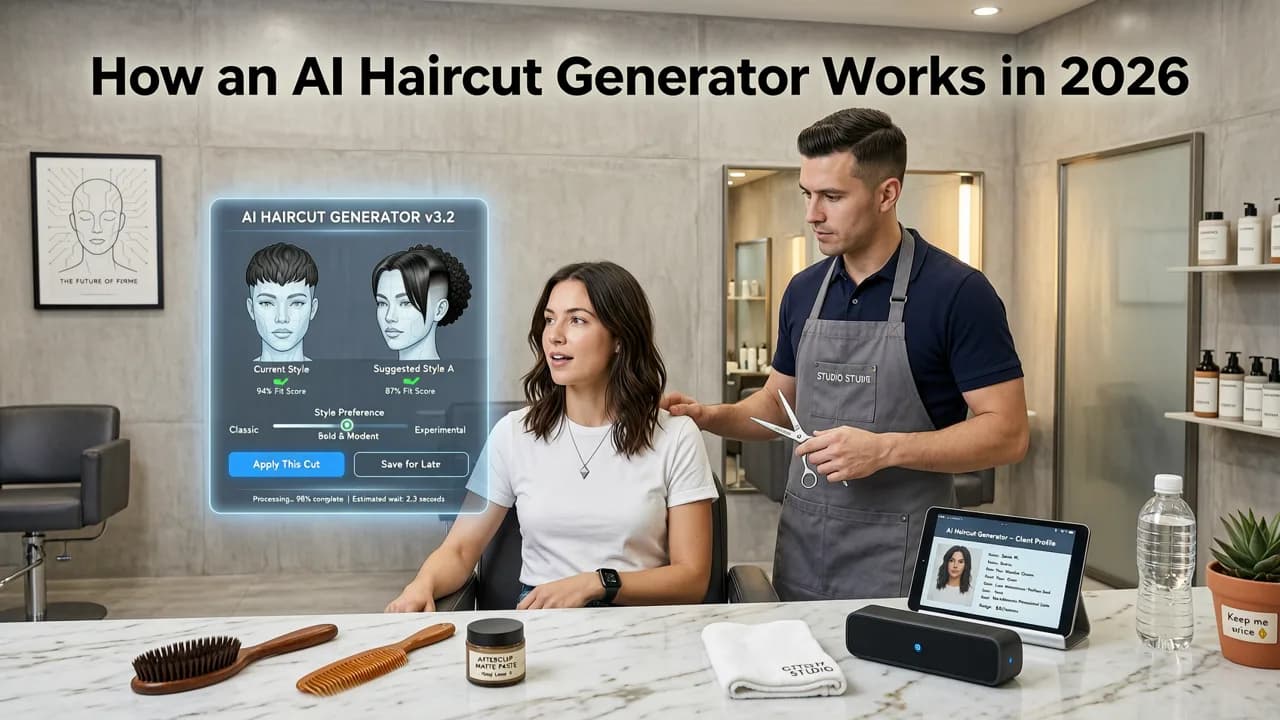 How an AI Haircut Generator Works in 2026 - ai haircut generator