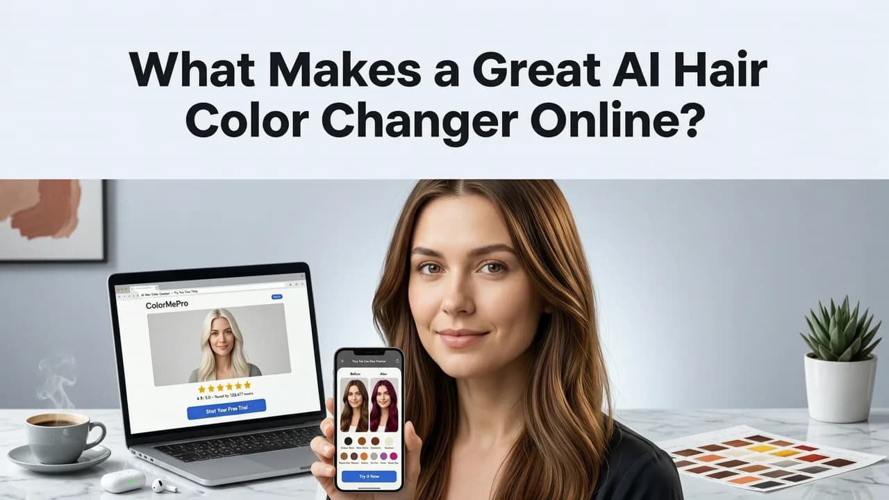 What Makes a Great AI Hair Color Changer Online? - ai hair color changer online