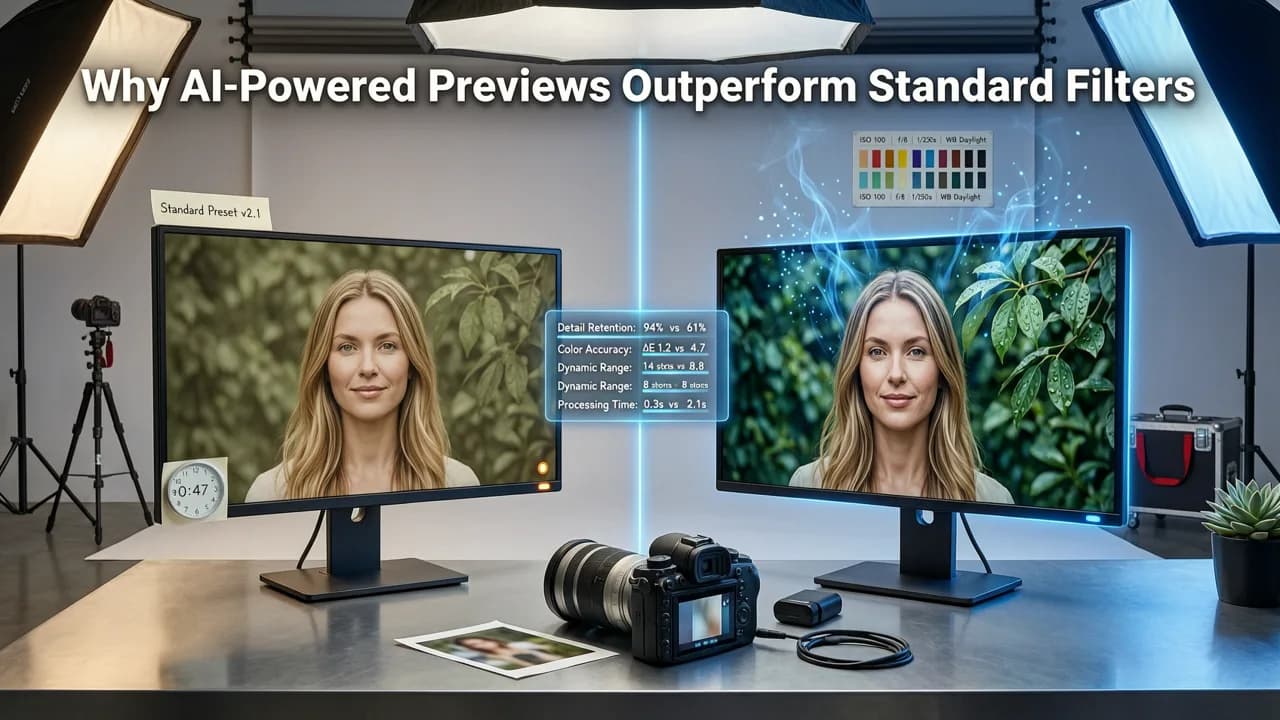 Why AI-Powered Previews Outperform Standard Filters - change hair color in photo