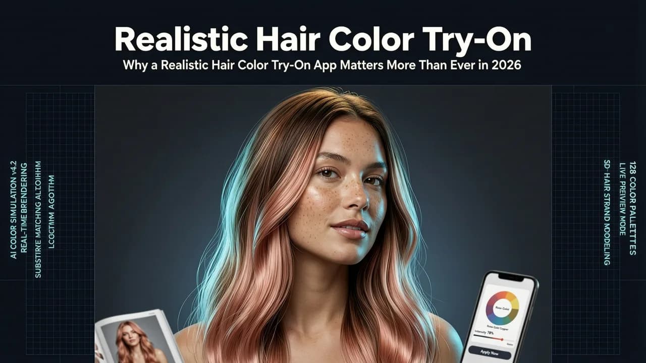 Why a Realistic Hair Color Try-On App Matters More Than Ever in 2026 - realistic hair color try on