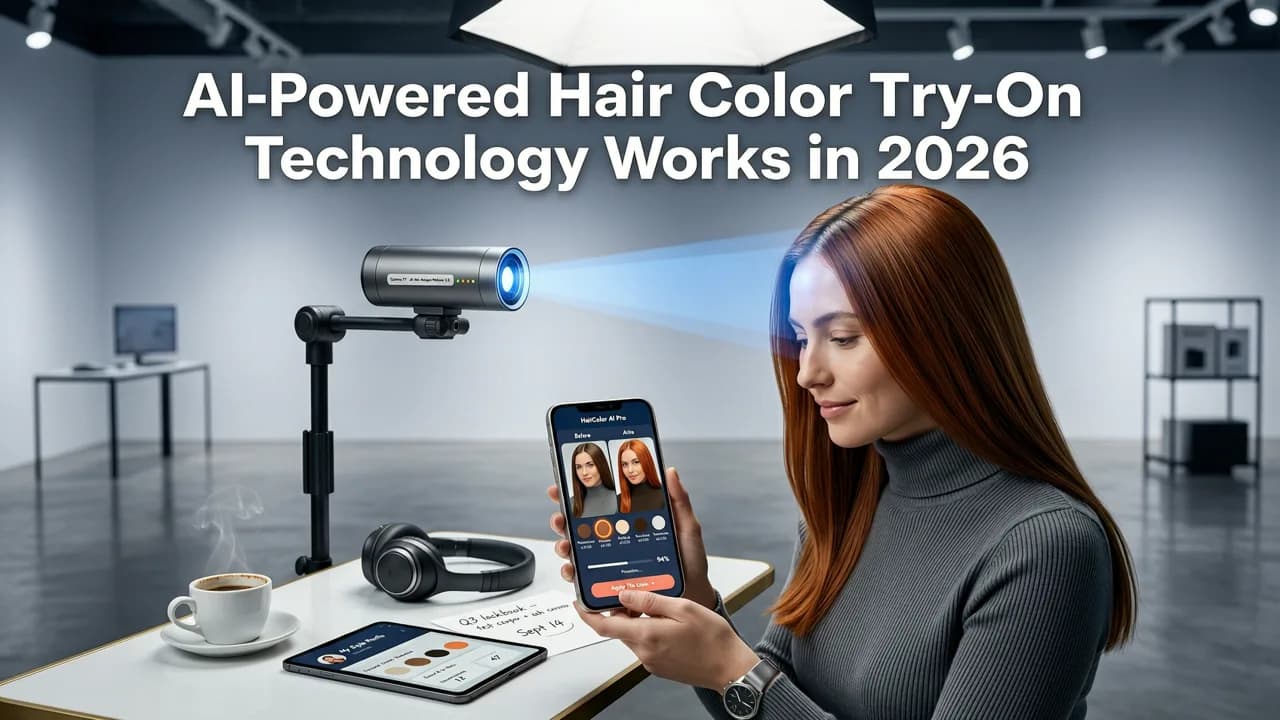 How AI-Powered Hair Color Try-On Technology Works in 2026 - realistic hair color try on
