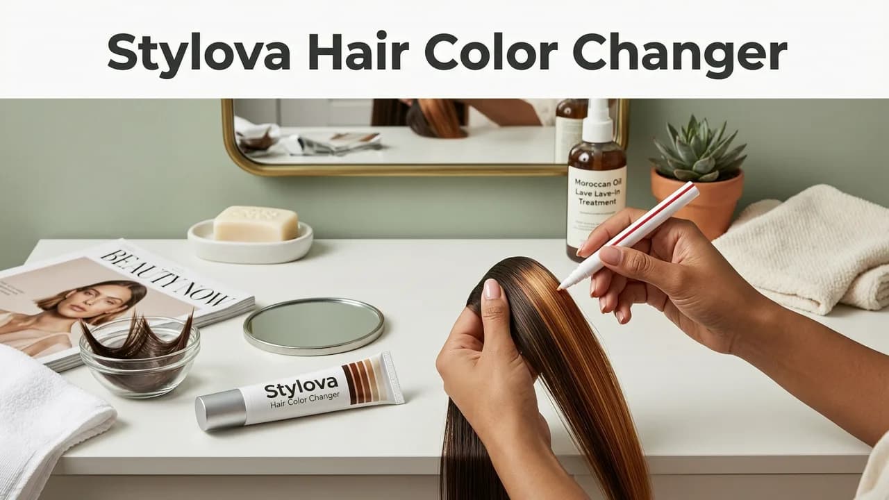 How the Stylova Hair Color Changer Works - stylova hair color changer