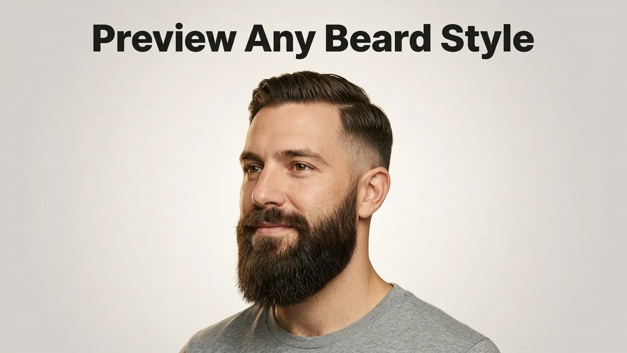 Preview Any Beard Style on Your Face — Instantly and Online - beard style try on online